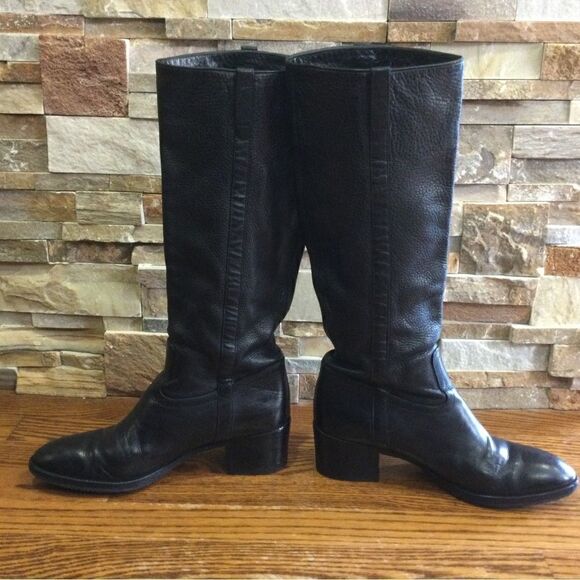 GUCCI Leather Riding Boots - Picture 4 of 14
